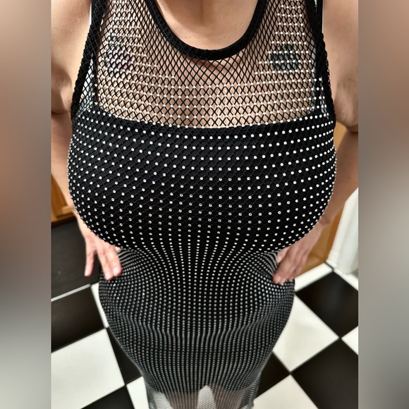 House of Harlow Swarovski crystals dress. with extra crystals. With free gift - Picture 1 of 12